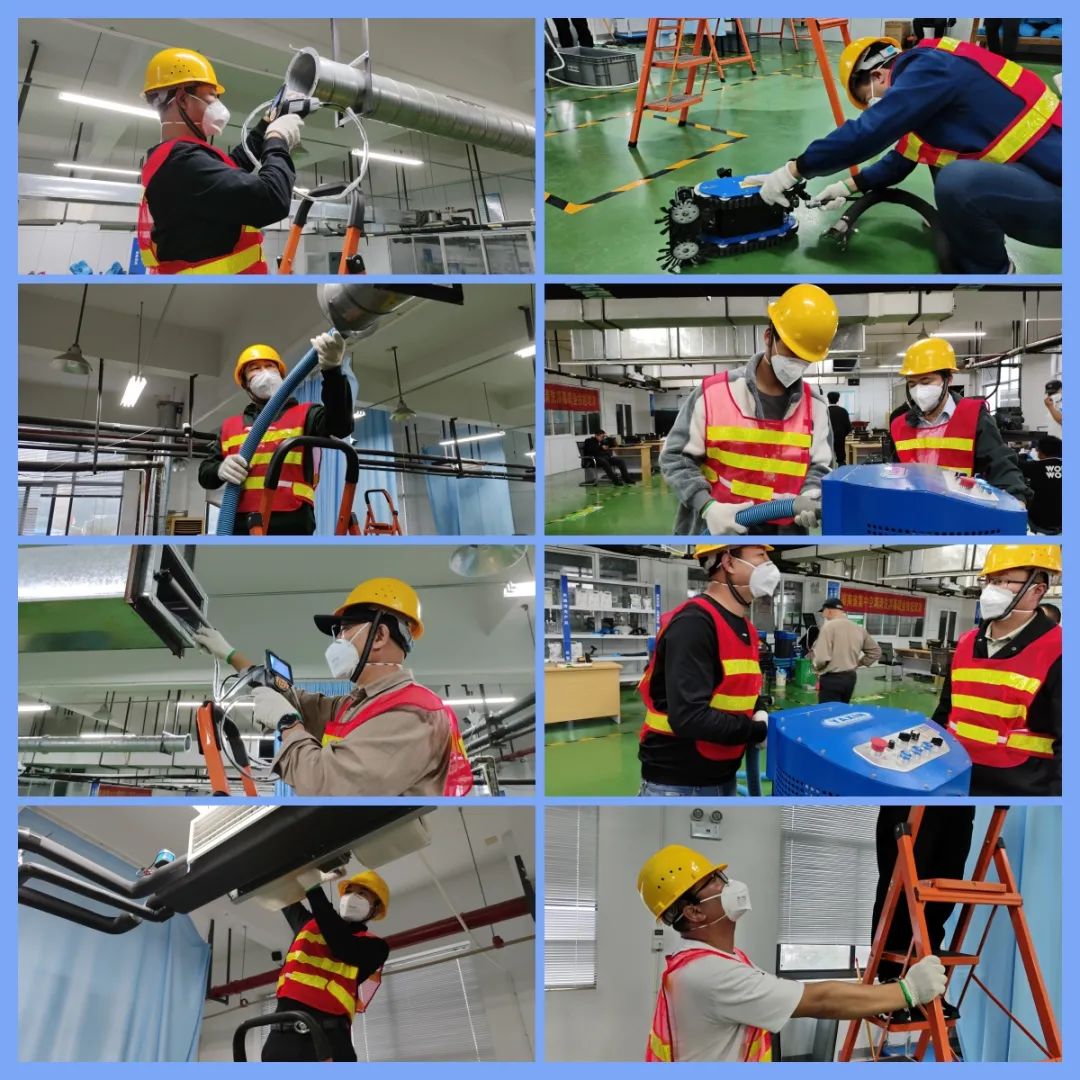 第二十四期湖南省集中空调洗濯消毒职业手艺培训圆满落幕！！(图4)